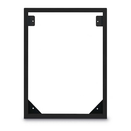 United Visual Products Drop-In Shadowbox, 8-1/2"x11", Cherry/Clou UVSB811-CHERRY-CLOUD